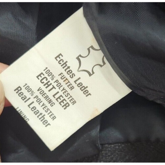 Vintage Black Hills Riding Gear Leather Motorcycle Jacket Women’s Size S - Picture 12 of 16